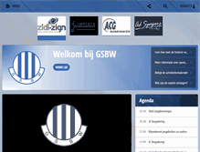 Tablet Screenshot of gsbw.nl